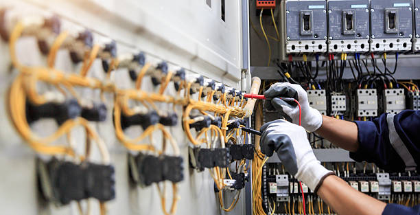 Professional Electrician technician working in Security-Widefield, CO